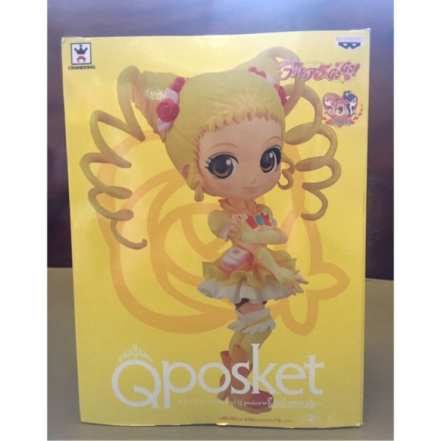 Qposket Cure Lamonade สีปกติ Pretty Cure ผมเหลือง ของแท้ มือ 1 จากญี่ปุ่น แมวทอง มีของพร้อมส่ง Q pos