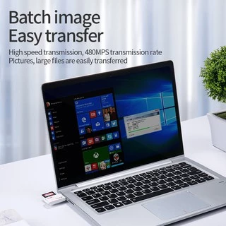 🔥ส่งไวจากไทย🔥Llano USB การ์ดรีดเดอร์ 2 In 1 สำหรับการ์ด TF / SD