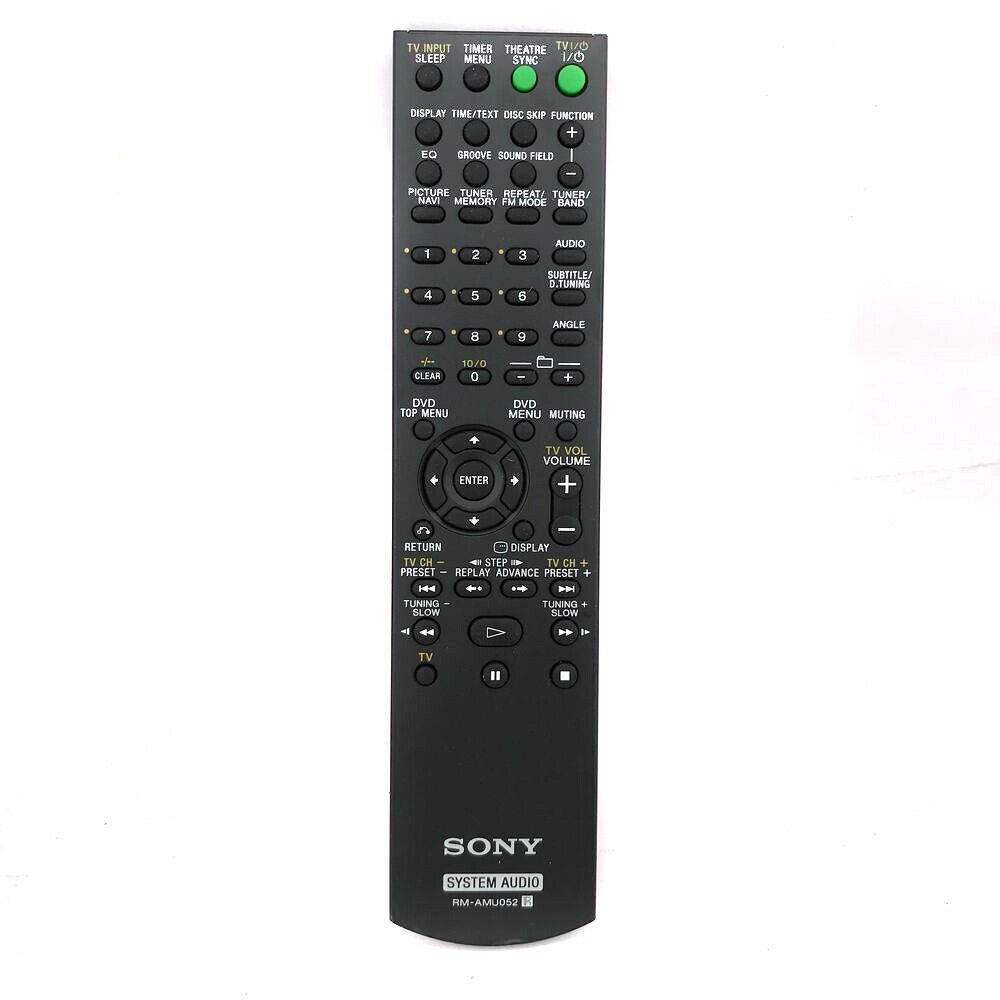 RM-AMU052 สําหรับ Sony ชั้นวางหนังสือระบบรีโมทคอนโทรล RM-AMU064 MHC-WZ88D MHC-RV222D HCD-RV222D RV33