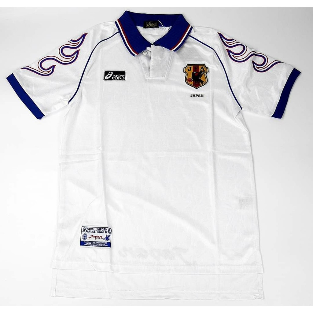 เสื้อทีมชาติญี่ปุ่น 1997-1998 สีขาว
