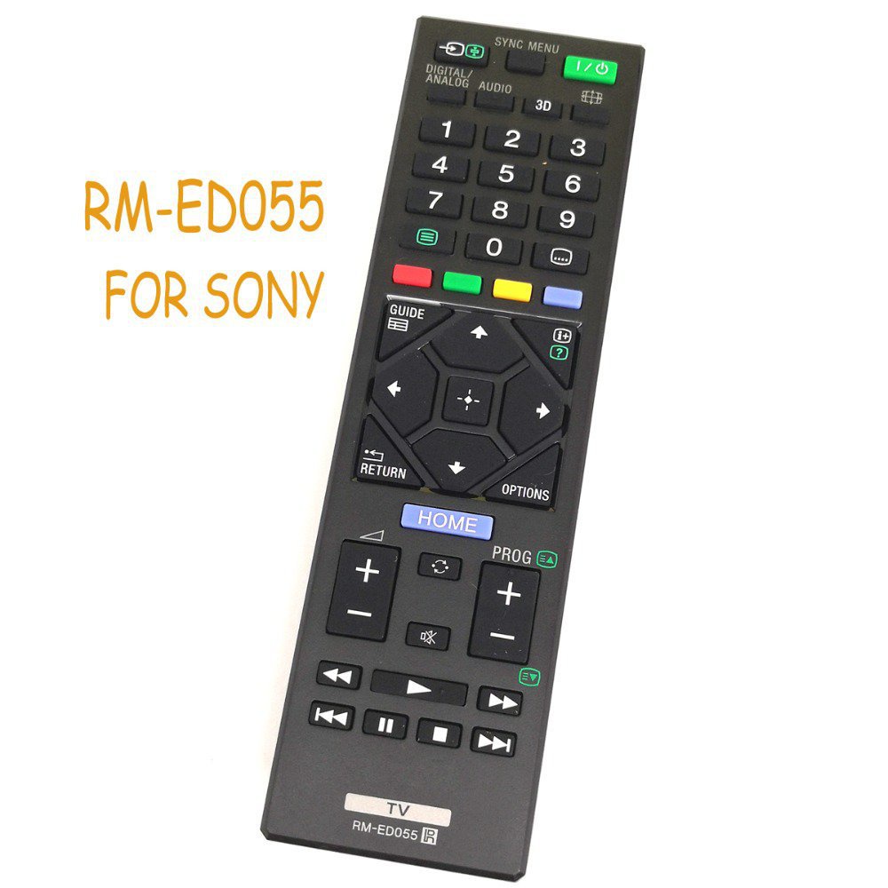 รีโมทคอนโทรลใหม่ RM-ED055 สําหรับ Sony LED LCD TV 3D RMED055 Remoto controle