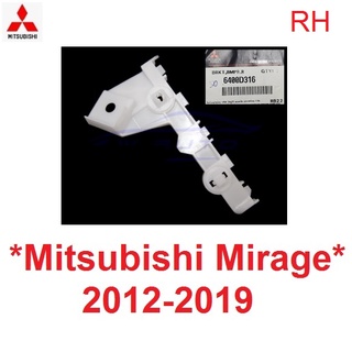 แท้ศูนย์ 1อัน ขวา ขายึดกันชนหน้า MITSUBISHI MIRAGE 2012 - 2019 ขายึด ขายึดกันชน ข้างขวา มิตซูบิชิ มิราจ