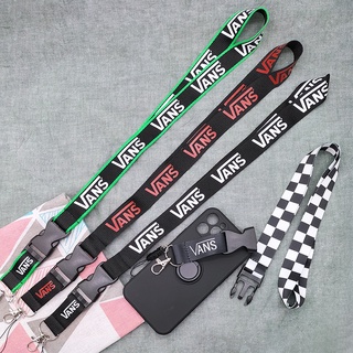 [พร้อมส่ง] สายคล้องคอ พร้อมคลิปหนีบโลหะ สําหรับห้อยโทรศัพท์ม…