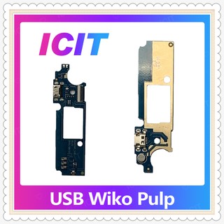 USB Wiko Pulp อะไหล่สายแพรตูดชาร์จ แพรก้นชาร์จ Charging Connector Port Flex Cable（ได้1ชิ้นค่ะ) ICIT-Display