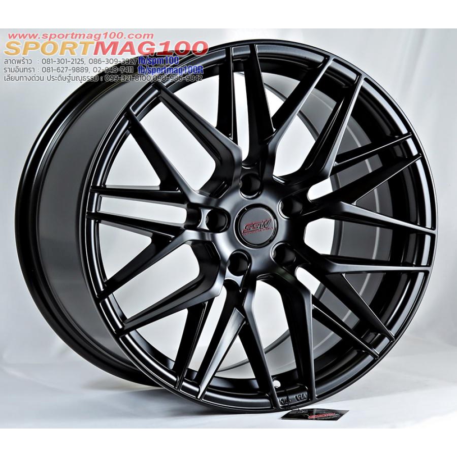 ล้อแม็กซ์ SSW S348 Vorsteiner สีดำด้าน 8.5-18นิ้ว 5รู114 ET40 [19113]