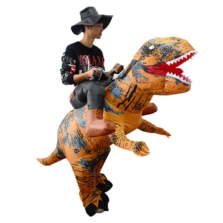 Halloween dinosaur expansion clothing riding Tyrannosaurus Rex Inflatable Clothing Stage holiday party performance clothing funny props new quality assurance LXV4