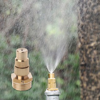 ❤❤1/2" DN15 Garden Irrigation Brass Adjustable Spray Misting Nozzles Spray Head