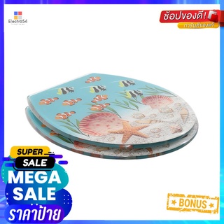 ฝารองนั่ง POLYRESIN MOYA 20EVP01-ปลานีโมTOILET SEAT MOYA 20EVP01 NEMO