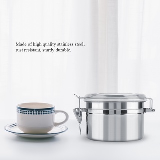 Stainless Steel Coffee Container Vacuum Sealed Storage Jar for Sugar Tea Bean