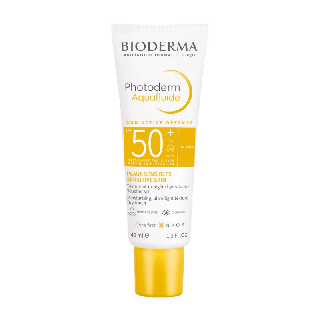 Bioderma Photoderm Aquafluide SPF50+ 40ml ครีมกันแดดสูตรน้ำนม เนื้อบางเบา สำหรับทุกสภาพผิว แม้ผิวบอบบางแพ้ง่าย