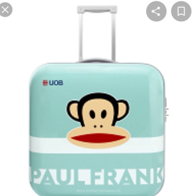 กระเป๋าล้อลาก 16 นิ้ว Paul frank