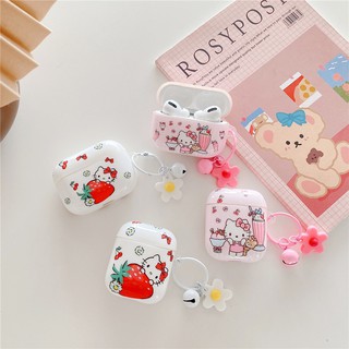 เคสซิลิโคน Airpods Pro Airpods 3 gen3 Airpods 2 Cute Cartoon เฮลโล คิตตี้ Hello Kitty AirPods Silicone Case