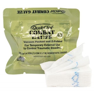 QuikClot® Combat Gauze® ผ้าก๊อซยัดแผล