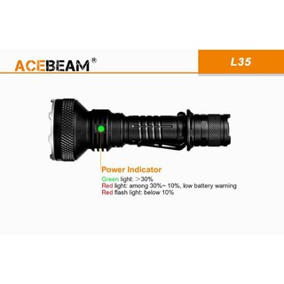 ไฟฉายแรงสูง Acebeam L35 ความสว่าง  5000 lumens