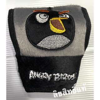 (1ชิ้น)หุ้มเกียร์ออโต้แบบหัวเหลี่ยมกดด้านข้าง ลาย#Angry Birds ลิขสิทธิ์แท้