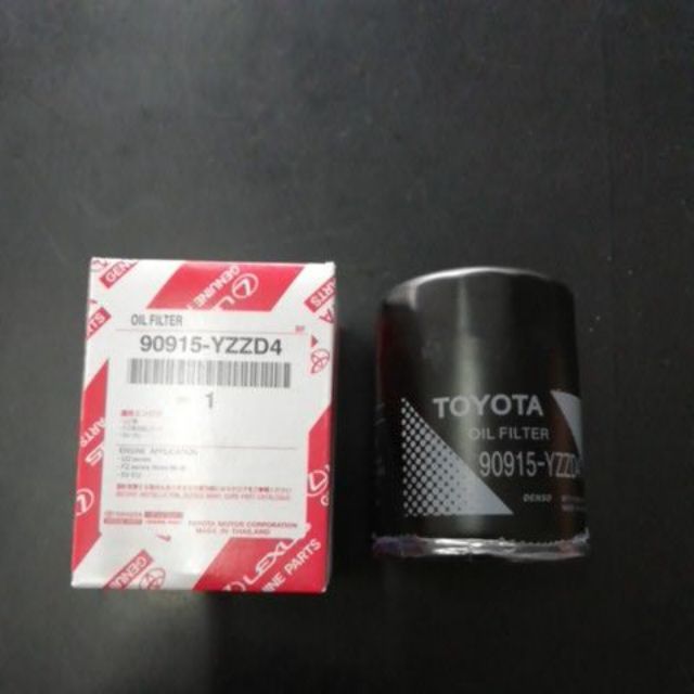 กรองน้ํามันเครื่อง toyota 90915-YZZD4