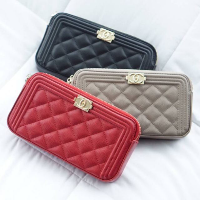 Style chanel wallet clutch bag
