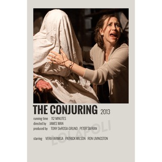 โปสเตอร์ ลายภาพยนต์ The Conjuring