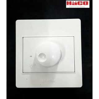 Haco สวิตซ์หรี่ไฟ Dimmer Switch 500W แบบติดลอย รุ่น M3N-D11