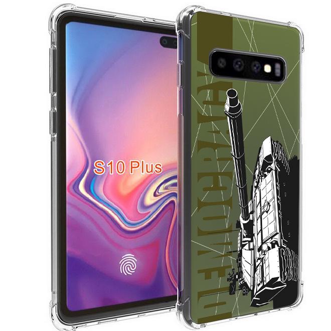 เคส สำหรับ Samsung Galaxy S10 Plus (S10+) War Series 3D Anti-Shock Protection TPU Case [WA001]