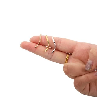 สร้อยข้อมือและสร้อยคอม้วน DIY 5-100 ชิ้น จากทองแดง พร้อมตัวเชื่อมต่อ