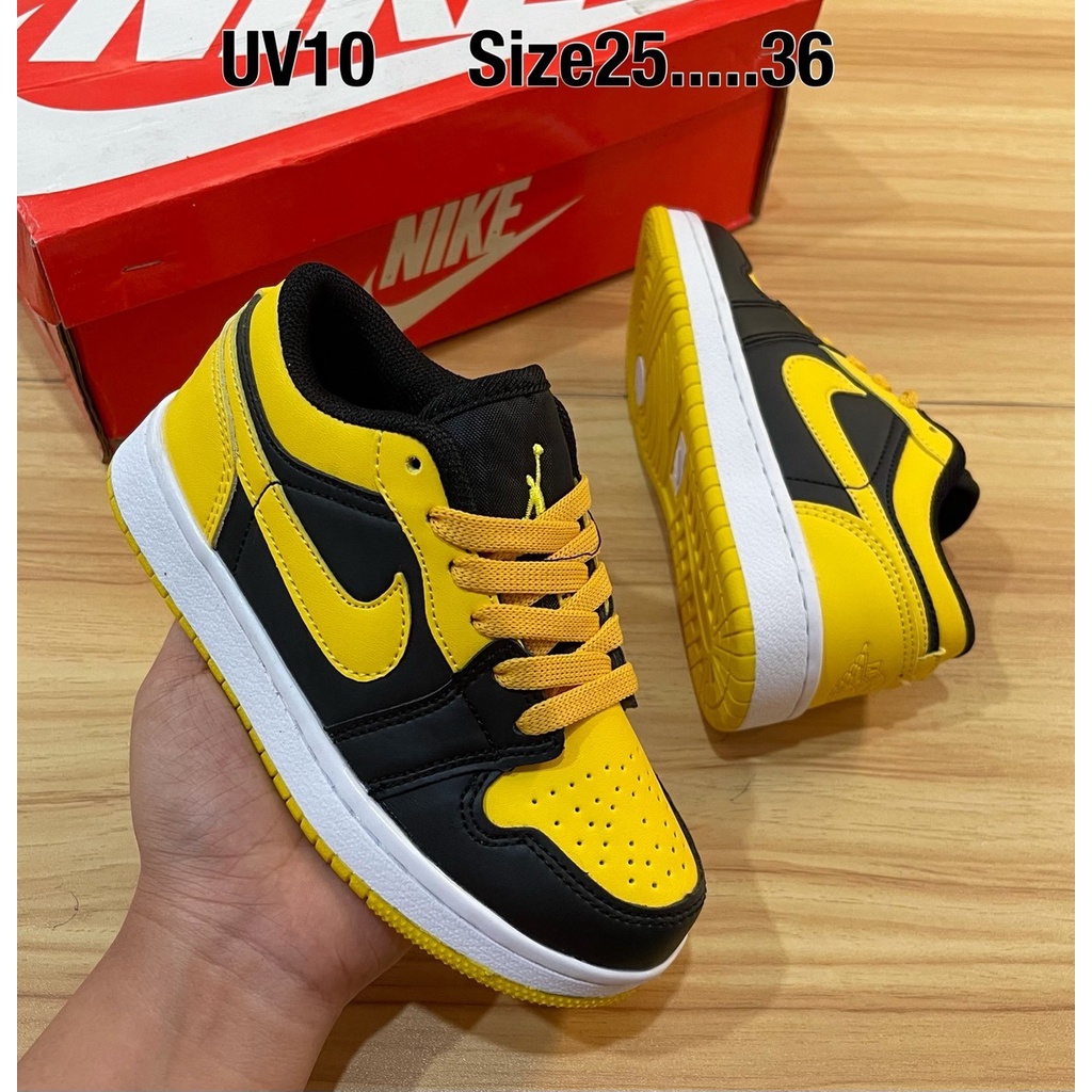 รองเท้าเด็กNike Air Jordan Low รองเท้าผ้าใบเด็ก รองเท้าแฟชั่น