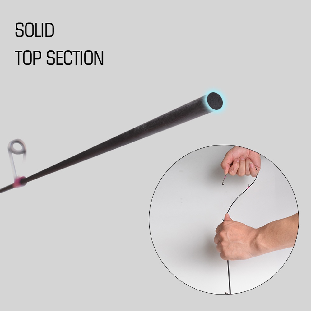 คันเบ็ด Mavllos FOCOSO UL คันเบ็ดตกปลา ชุดรอกคันเบ็ดตกปลาน้ํ น้ําหนักเบา 6 ฟุต / 6.5 ฟุต Lure wt. 0.8-6g  (เบสเเละสปิ้น) - รูปที่ 3