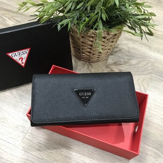 กระเป๋า GUESS FACTORY WOMENS SAFFIANO LONG WALLET