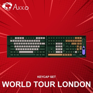 คีย์แคป Akko World Tour London Keycap Set