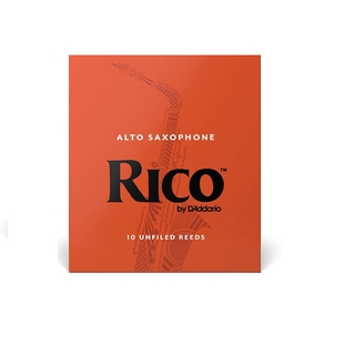 Reed : Rico Alto Saxophone ลิ้นแซกโซโฟน (10 Pieces) by Churairat Music