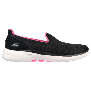 Skechers สเก็ตเชอร์ส รองเท้า ผู้หญิง GOwalk 6 Shoes - 124508-BKHP