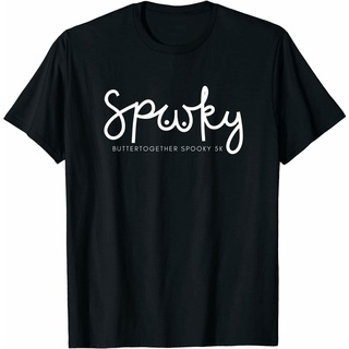 [S-5XL]เสื้อยืด พิมพ์ลาย Butter Together Spooky หลากสีสัน คุณภาพสูง