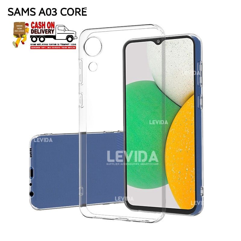 เคส Samsung A03 Softcase Clear 2.0mm Bening A03 Core