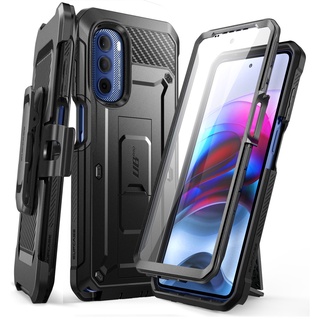 Supcase เคสโทรศัพท์มือถือ ลายยูนิคอร์น Beetle Pro Series พร้อมฟิล์มกันรอยหน้าจอในตัว ทนทาน สําหรับ Moto G Stylus 5G 2022 [รุ่นไม่พอดี 2020 2021]