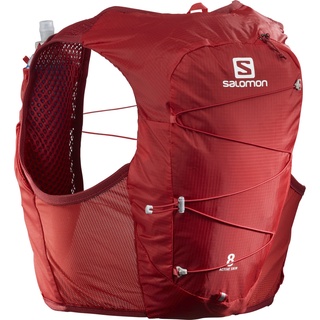 SALOMON ACTIVE SKIN 8 SET GOJI BERRY/RED CHILI - เป้น้ำสำหรับวิ่งเทรล