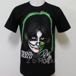 เสื้อวง KISS Peter Criss เสื้อยืด เสื้อ คิส S234 ไซส์ยุโรป