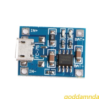 Godd TP4056 บอร์ดโมดูลชาร์จแบตเตอรี่ลิเธียม Micro USB 1A ขนาดเล็ก