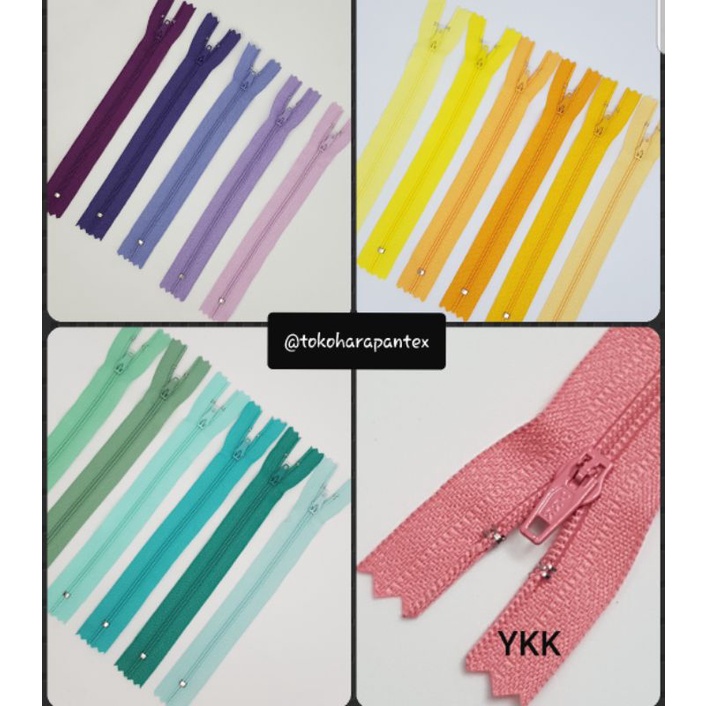 YKK FRC32 Rest ขนาด 7 นิ้ว DOZEN ซิป 17.5 ซม. ตอนที่ 2