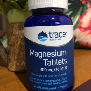 แมกนีเซียม, Magnesium 300mg 60เม็ด หรือ magnesium malate 1000mg หรือ1300มก 100เม็ด หรือ 1250 มก