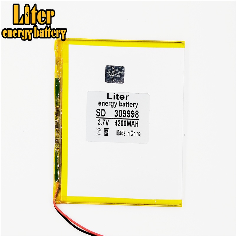 ❤309998 4200MAH 3.7V 30100100 Li-ion battery for tablet pc 7 inch 8 inch 9inch Tablet Battery inner
