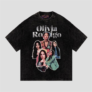 เสื้อยืด โอเวอร์ไซซ์ พิมพ์ลาย Olivia Rodrigo