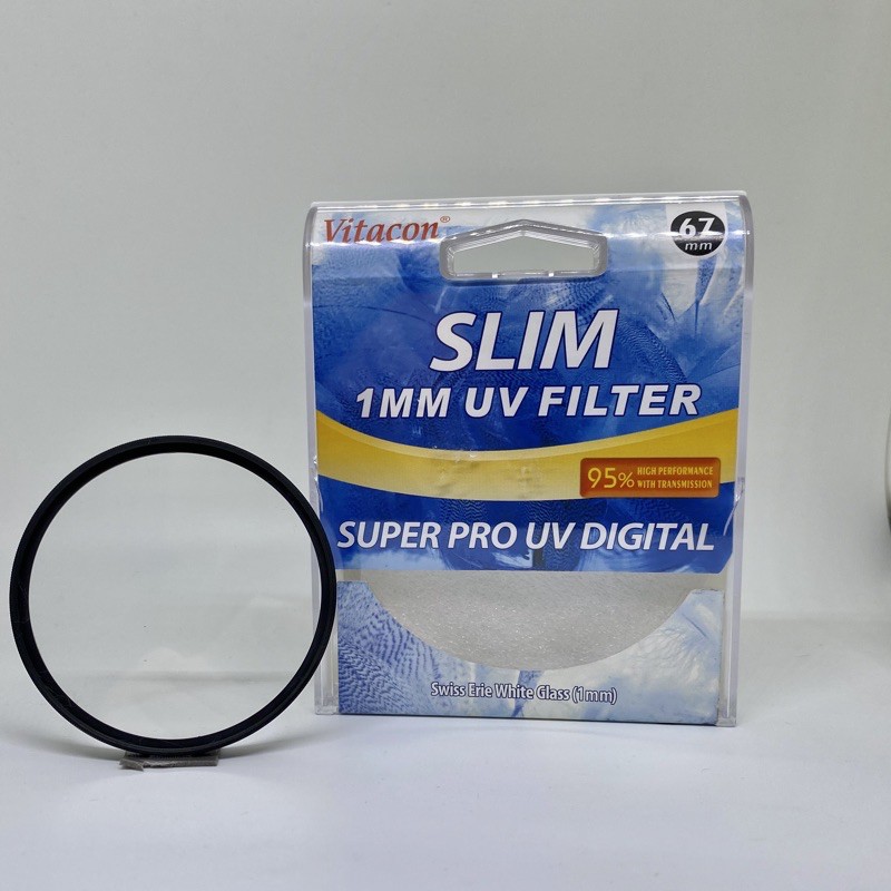 VITACON Optical Slim UV Filter ฟิลเตอร์กล้อง DSLR 67mm