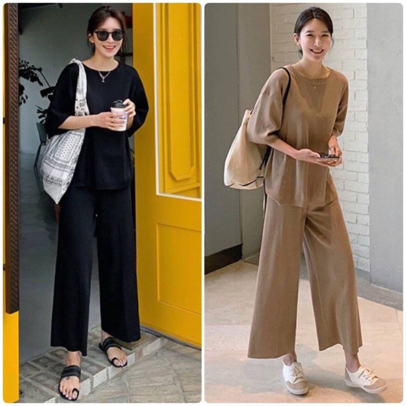 Feminine_Koncept เพราะทุกที คือ Runway สวยด้วย วิ่งขึ้นเครื่องบิน นั่งสบายด้วย  เซท 2 ชิ้น เสื้อแขนส