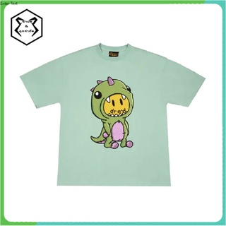 เสื้อยืดขายดีที่สุด [ของแท้ 100 %]drew house dinodrew ss tee (MINT) XKDH