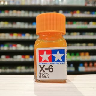 สี TAMIYA : X-6 ORANGE