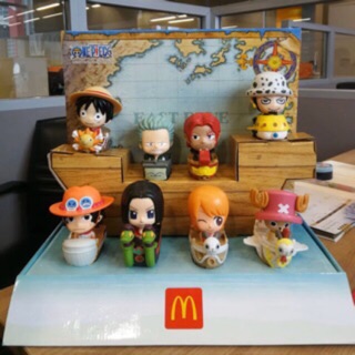 Mcdonald Happy meal Mcdonald’s แฮปปี้มีล แมคโดนัลด์ วันพีช แมคโดนัลด์ One Piece onepiece mcdonald