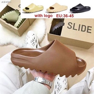 ✒∈✸Yeezy Slide Kanye West รองเท้าแตะสไลด์สําหรับผู้ชายและผู้หญิง EU36-45