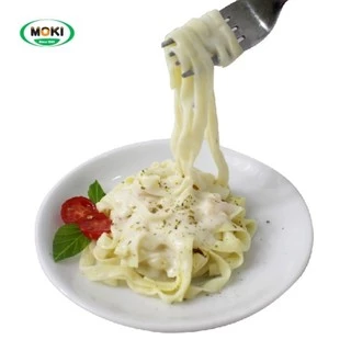 MOKI เส้นแบนโอ๊ตไฟเบอร์ผสมบุก 200กรัม (FK0173-1) เส้นบุก คีโต เจ คลีน ก๋วยเตี๋ยว keto Oat Fiber Fettuccine with Konjac