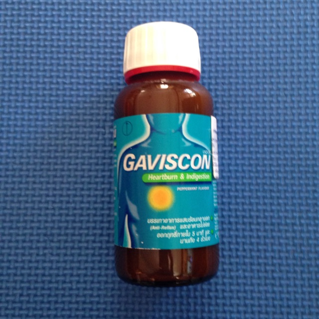 กาวิสคอน(gaviscon) ชนิดน้ำ รสเปปเปอร์มินท์