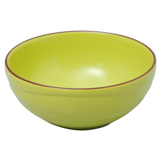 🚚💨พร้อมส่ง!! ชามแป้งขนาด 6 นิ้ว ลายเกลียวคลื่น สีเขียว Flour Mixing Bowl with Wave Print 6 Inches Color Green